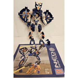 MEGA BLOKS NEO SHIFTERS MAGNA REX 6311 Parts Missing Rare With Manual